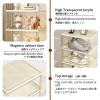 BRCYKRWY Display Cabinets For Collectibles Acrylic Display Cabinet Large Capacity Collectibles Toy Organizers Rack Bookshelf Showcase For Living Room For Collectibles,Curio Cabinets Action Anime Figur view 3
