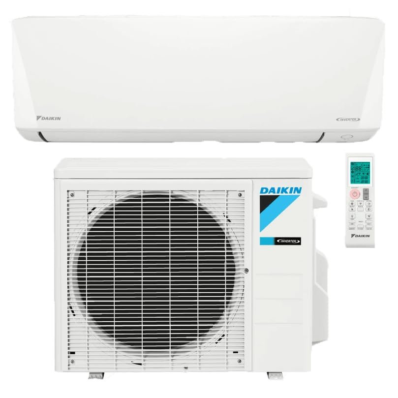 Daikin 18,000 Btu 18 SEER2 Single Zone Ductless Mini Split Heat Pump System (R-32) - RXC18AXVJU, FTXC18AXVJU
