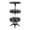 LABRIMP 1set Rotating Spice Rack Organizer Space-saving Turntable Storage Container for Kitchen Counter Easy Access Spice Holder Height Finish view 1