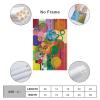 BAIKAI Beatriz Milhazes Sampa Art Poster Painting Picture Print Wall Art Poster Painting Canvas Posters Artworks Gift Idea Room Aesthetic 08x12inch(20x30cm) view 2