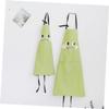 RRULNVGYQ Kitchen Apron Chef Apron Bib Apron with Pocket Adjustable Bib Apron/288 view 2