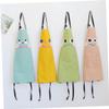RRULNVGYQ Kitchen Apron Chef Apron Bib Apron with Pocket Adjustable Bib Apron/288 view 4