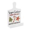 Melrose International Santa's Favorite Cook Book Holder 13.5" H view 1