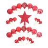 VILLFUL Set of Christmas Balls Xmas Tree Ornaments Baubles Small Ornaments for Christmas Tree Decorations view 1