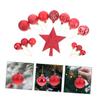 VILLFUL Set of Christmas Balls Xmas Tree Ornaments Baubles Small Ornaments for Christmas Tree Decorations view 3