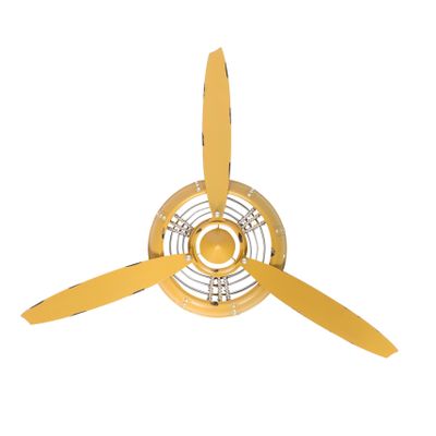 GRIRIW Vintage Style Airplane Propeller Wall Decor Retro Iron Wall Hanging Ornament for Home Office Unique Industrial Art for Living and Bar Decoration