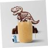 SHOWERORO 2pcs Box Bamboo Toothpick Holder Dispenser Applicator for Restaurant Home Use view 3