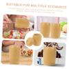 SHOWERORO 2pcs Box Bamboo Toothpick Holder Dispenser Applicator for Restaurant Home Use view 4