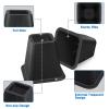 ANNKUT 6 Inch Heavy Duty Bed Risers, Furniture Risers for Desk, Chair, Table or Sofa, Couch Lift Risers, Supports up to 2200 lbs per Leg(6 Pack Black) view 3
