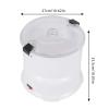 Electric Potato Peeler Machine, 85W Automatic Potato Peeling Machine 2-in-1 Electric Potato Peeler Portable Potato Peeler Spinner for Household Home Kitchen Restaurant Use 2.2 lbs Capacity (AOT-P01) view 2