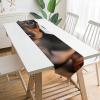 Cute Wiener Sausage Dog Table Runner for Home Kitchen Dining Table Decoration Tablecloth Farmhouse Table Cloth Table Cover for Kitchen Dining Room Living Room 70.1x12.9 Inch view 4