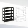 Furinno Turn-S-Tube Set of 2 Shoe Rack, 3-Tier Shoe Organizer, Stackable Shoe Storage with Multipurpose, 11.6 x 23.6 x 22.2, for Closet Entryway, Office, Garage, Espresso/Black view 3