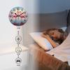 Kyvita Modern Wall Clock Silent Non-Ticking Clock Quartz Battery Operated Analog Clock Decorative for Living Room-Flamingos Form Hearts on The Lake(12inch) view 4