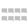 8pcs Adjustable Shelf Separators, Closet Organizer Divider for Closet Organization Plastic Shelf Closet Separator Shelf Dividers Closet Organizer Divider for Bedroom Cabinets view 1