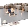 vhdurike Radiant Electric Heated Rug, Large Area Pad Warming Heater, Carbon Crystal Floor Heating Pad, Electric Heated Floor Mats for Office Home,120 * 200cm view 1