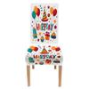 CAPSCEOLL Birthday Chair Cover for Classroom,4 Pcs Cute Happy Birthday Chair Cover,Birthday Chair Back Covers for Students Preschoolers Kids view 2
