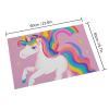 Bath Rug Horse Bath Mat Super Absorbent Bathroom Rug Non Slip Washable Bath Carpet Quick Dry Bath Mats for Bathroom Floor, Tub and Shower 23.6x15.7 Inch view 3