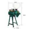 Electric Grain Grinder, 3000W Cereal Rice Corn Coffee Wheat Feed Mill Dry Cereals Grinder with Funnel, Suitable for Home Store view 4