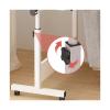 LICONG-2019 Mobile Computer Desk Light Luxury Foldable Table Mobile Desk Lifting Table Bedside Table Home Computer Table Student Study Table Mobile Computer Desk on Wheels view 3