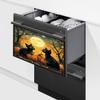 Moon Black Cat Decorative Dishwasher Magnet Cover Kitchen Decor Halloween Pumpkin Sticker Refrigerator Front Door Cover Funny Dishwasher Decal 23"x17" view 4