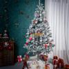 100Pcs Christmas Balls Ornaments Set, Shatterproof Christmas Decorations with Hand-held Gift Package for Xmas Tree/Holiday/Wedding/Holiday/Party Decor (Pink & White) view 4