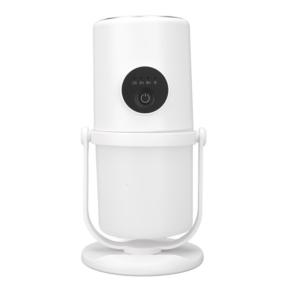 Portable Mini Humidifier, 300ML Cool Mist Humidifiers with Stand, Quiet USB Desktop Humidifier with 2 Mist Mode for Baby Bedroom Travel Office Home, Quiet Mini Humidifiers (White)