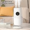 Portable Mini Humidifier, 300ML Cool Mist Humidifiers with Stand, Quiet USB Desktop Humidifier with 2 Mist Mode for Baby Bedroom Travel Office Home, Quiet Mini Humidifiers (White) view 4