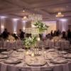 Silver Crystal Vases for Centerpieces, 47.2in Metal Pedestal Stands for Table Chandelier Centerpiece Wedding, 5 Tier Round Flower Stand for Wedding Reception Birthday Party Events Home Decor view 4