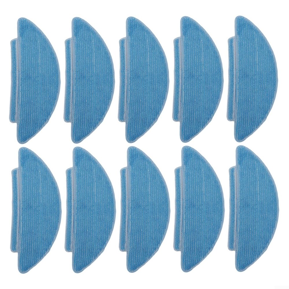 Replacement Mop Wipes Fit For Tikom L9000, Fit For Lubluelu, Fit For L60D, Fit For L61 Robot(10 PACK)