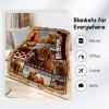 Blanket for Women Girls, Highland Cow Gifts for Adults - 60"x80" Kids Throw for Bed Living Room - Soft, Fuzzy & Cozy - Wildlife Home Decor Gift Ideal view 3
