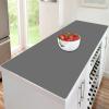 47.3''x23.6''(120cmx60cm) Extra Large Silicone Mat for Kitchen Counter, 1.4MM Thick Non-Slip Heat Resistant Countertop Protector, Waterproof Durable Kitchen Mat for Countertops, Islands (Dark Gray) view 1