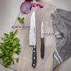 Arcos 2-Piece Precision Knife Set - Ultra-Sharp 8-Inch Chef's Knife & 3-Inch Paring Knife, Spanish Engineered with Over 290 Years of Expertise, Ergonomic Black POM Handle, 10-Year Warranty view 4
