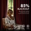 ANRODUO Dusty Rose Pink Velvet Curtains 92 Inches Long Blackout Thermal Insulated Soundproof Curtain Privacy Room Darkening Curtains Grommet Window Drapes for Bedroom Living Room Set of 2 view 3