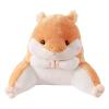 Dempiire Reading Pillow Standard Bed Pillow, Hamster Reading Pillow with Arms for Kids Teens Adults Back Pillow for Bed Pillow Chair Lumbar Support Bed Rest Pillows Grey Back Pillow (Orange) view 1