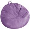 Stuffed Animal Storage Bean Bag Chair Cover - Washable Ultra Soft Corduroy Sack Bean Bag Cover for Organizing Plush Toys or Textile view 1