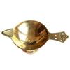 Brass Diya for Puja, Pooja Aarti, Arti Deepak Deepam Oil Lamp, Home Temple Decor, Pack of 2 view 3