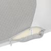 Memory Foam Back Support Cushion, Designed to Fill The Seam Between Your Waist and Bed, Our Lumbar Support Pillow Conforms to Your Lumbar Curve, Created with Rebound Memory Foam view 3
