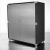 Heavy-Duty Commercial Storage Cabinet (Satin Graphite Black, 48" W x 24" D x 72" H) view 1