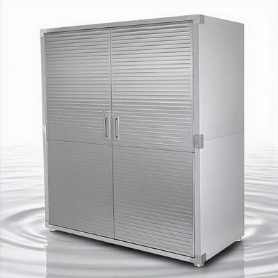 Heavy-Duty Commercial Storage Cabinet (Granite Gray, 48" W x 24" D x 72" H)