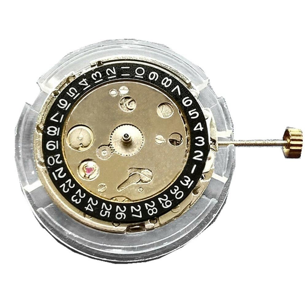 26mm/1.02in Mechanical Movement Black Date at 3 Replacement Spare Parts for 2813 8215 Selfwind Movement Accessories