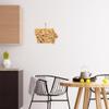 Totally Bamboo Iowa State Shaped Cutting Board and Charcuterie Serving Platter with Artwork by Fish Kiss, Includes Hang Tie for Wall Display view 4