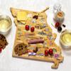 Totally Bamboo Missouri State Shaped Cutting Board and Charcuterie Serving Platter with Artwork by Fish Kiss, Includes Hang Tie for Wall Display view 3