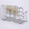 GLigeT Bathroom Shelves Bathroom Shelves Organizer, Stainless Steel Shower Caddy Toothbrush Holders Wall Mounted/Countertop, No-Drill Wall Mounted Storage Rack Shower Caddy view 4