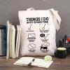 BDPWSS Banjo Lover Tote Bag Things I Do In My Spare Time Banjo Player Gift Musician Lover Travel Pouch Bluegrass Music Gift (banjo time TG) view 4