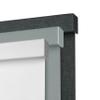 Boolegon Blackout Roller Shades for Windows, Cordless Blinds With Linen Fabric-Matched, Custom for Home Office, White, 80" W x 80" H view 1