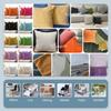 ZEaink 2 Pack Corduroy Soft Decorative Square Rectangle Throw Pillow Cover 60x60 50x70 80x80 cm Cushion Covers Pillowcase, Home Decorations for Sofa Couch Bed Chair(W19,2pcs 50x70cm) view 2