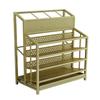 SHENJIA Umbrella Holder 4 Tiers Umbrella Stand + Pull-Out Drip Tray, Multi-Function Umbrella Bucket Rack for Hotel School Shop Home Office view 1