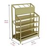 SHENJIA Umbrella Holder 4 Tiers Umbrella Stand + Pull-Out Drip Tray, Multi-Function Umbrella Bucket Rack for Hotel School Shop Home Office view 2