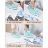 Foldable Tabletop Ironing Board with Anti-Slip Silicone Feet & Heat-Resistant Cover Adjustable Height, Space-Saving Design for Home, Dorm, Travel-42 Inch view 4