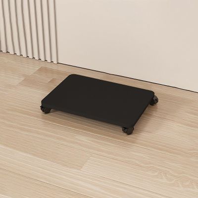 BAYTEWJX DVD Shelf Audio Rack Gaming Shelf CD Display Cabinet AV Media Stand Corner Shelf Entertainment Stand Rack Audio Tower Record Player Stand for Living Gaming Recording Room.(Black,50x35cm)